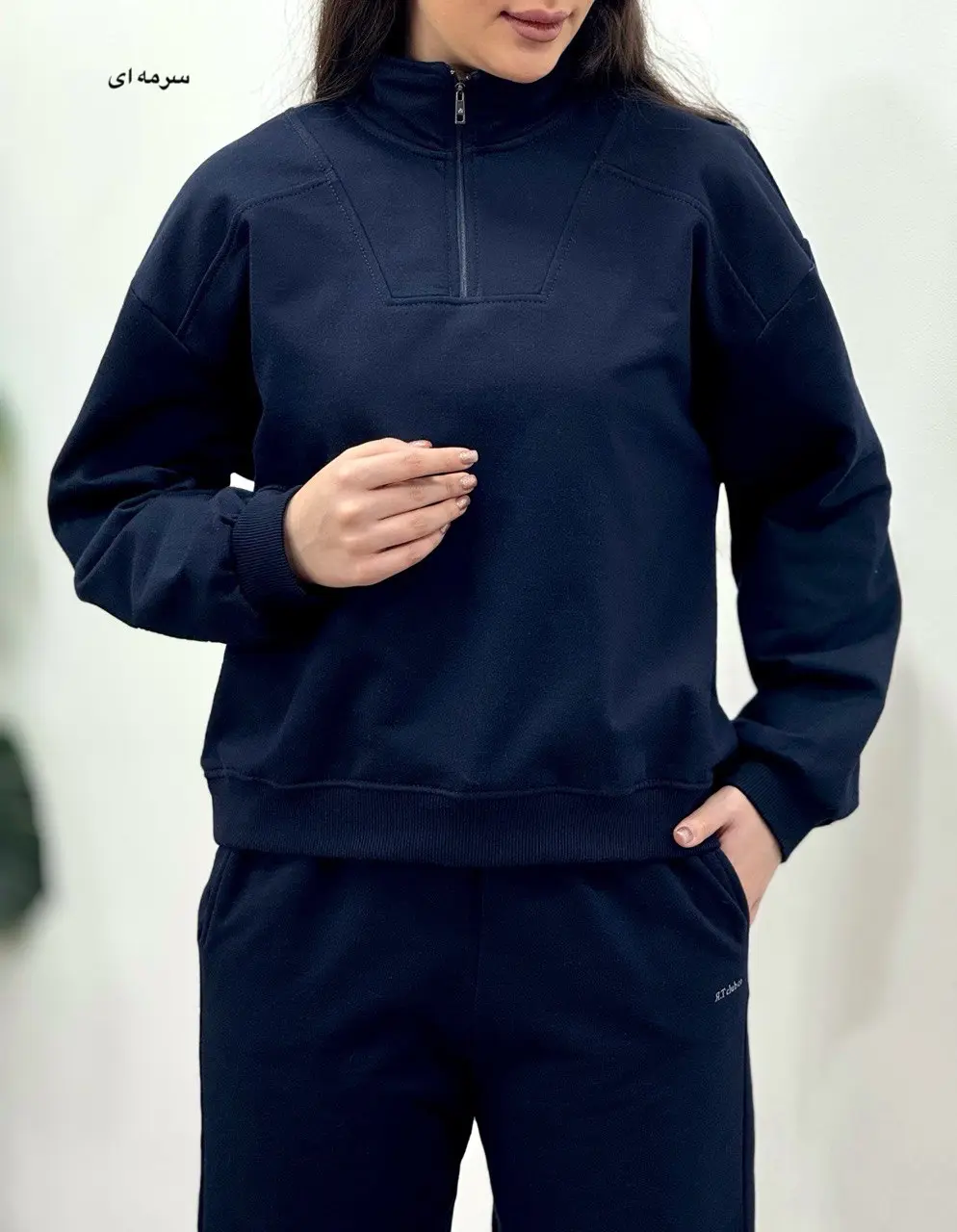 دورس نیم زیپ زنانه لئا